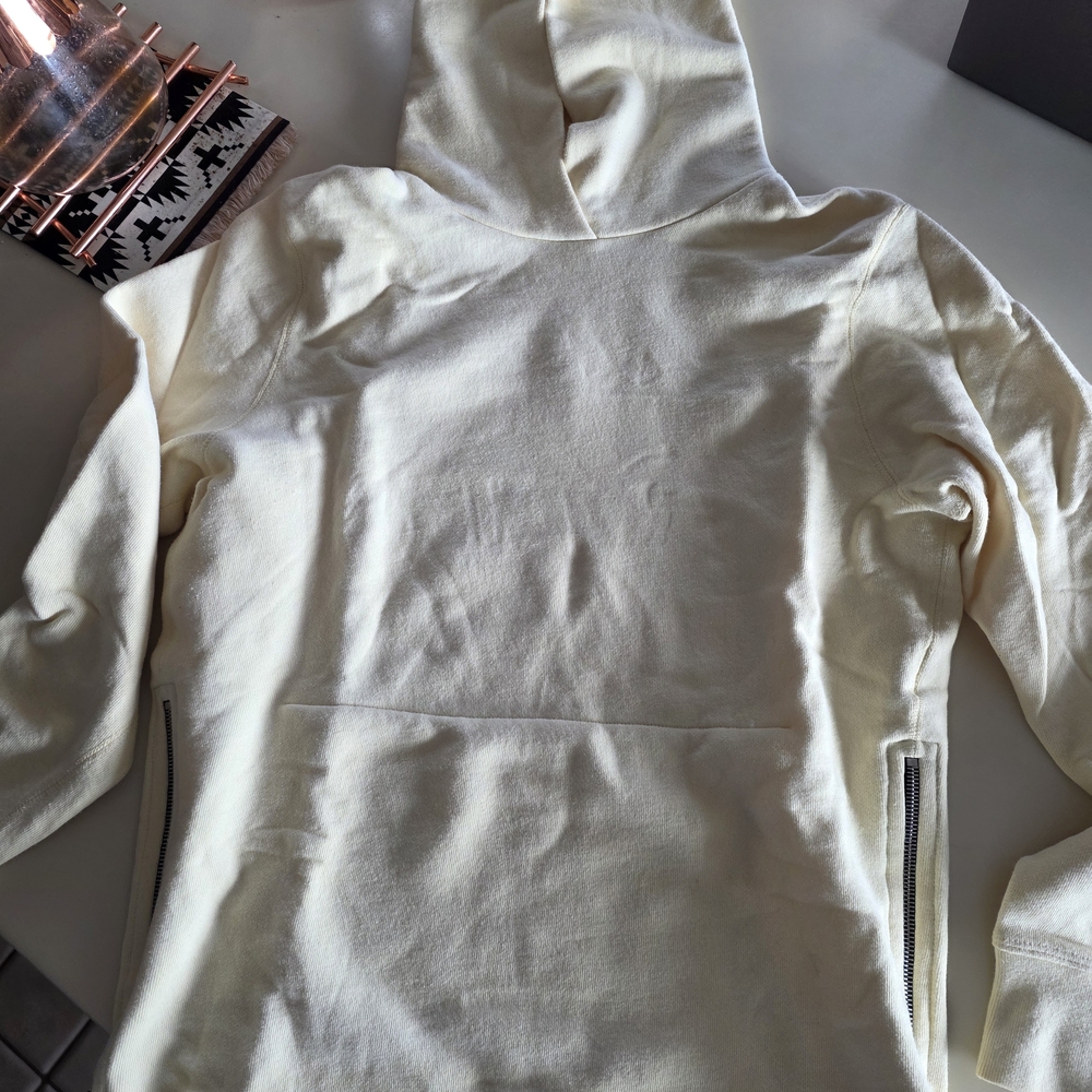 John Elliott Off-White Hoodie Sweater